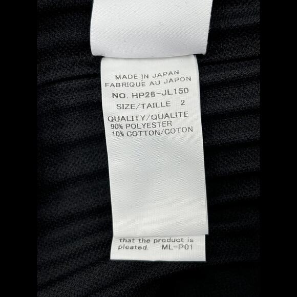 HOMME PLISSE ISSEY MIYAKE Men's Pleated Polyester Zip Hoodie - Picture 9 of 11